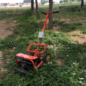 现货供应手推除草机菜园杂草电动割草机开沟松土一体机