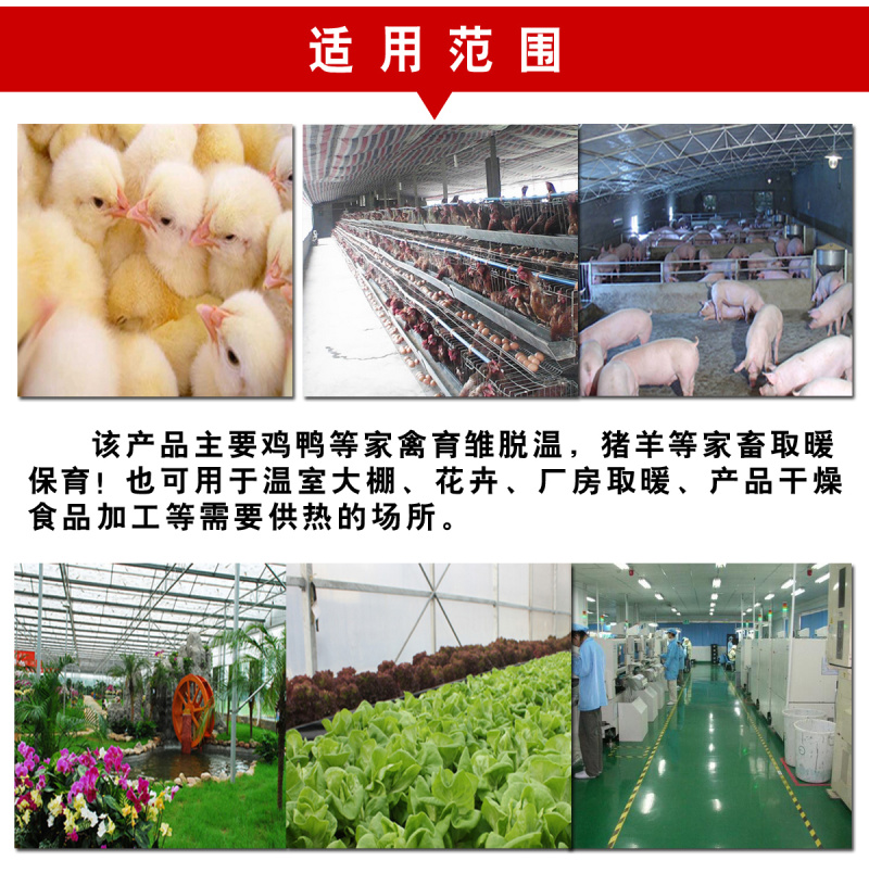 车间厂房燃煤热风炉蔬菜种植育苗暖风炉鸡舍育雏热风炉