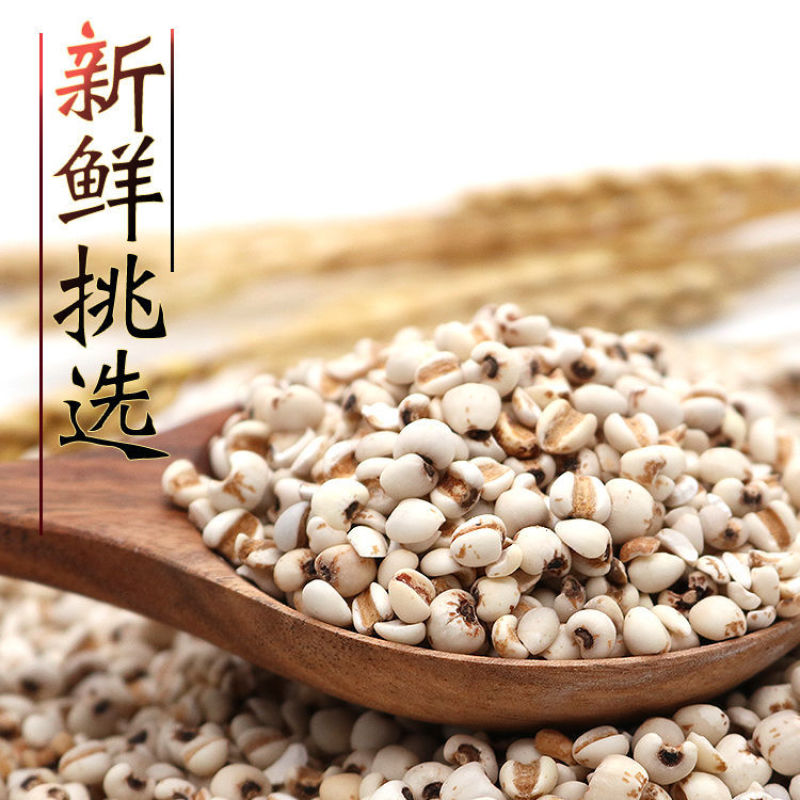 天然小薏米仁薏米薏仁米苡米仁500g农家自产做粥粗粮