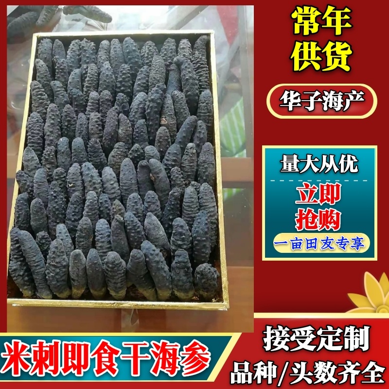 即食海参，大连刺参，福建刺参，各种干参，米刺参，残参
