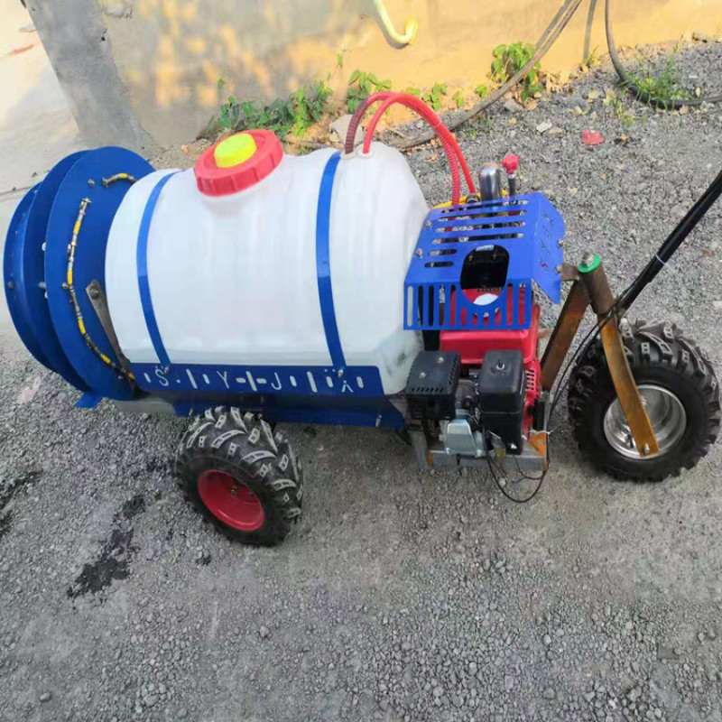 100L药箱打药机苹果树座驾式打药机多喷头四轮打药车