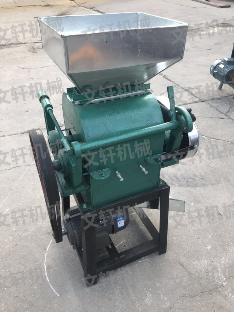小型家用破碎机的价格文轩牌对辊破碎机高粱大曲专用粉碎