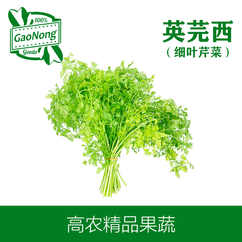 【高农果蔬】新鲜英芫茜细叶芹雪维菜中西餐香料三叶香