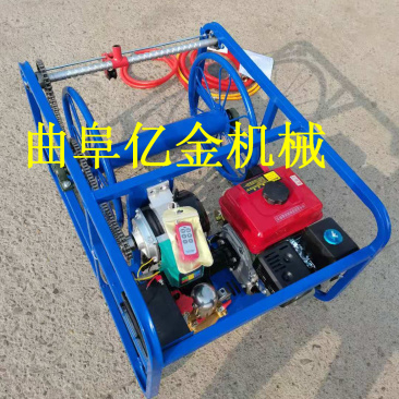 2020新款汽油机打药机带电启动自动遥控打药机