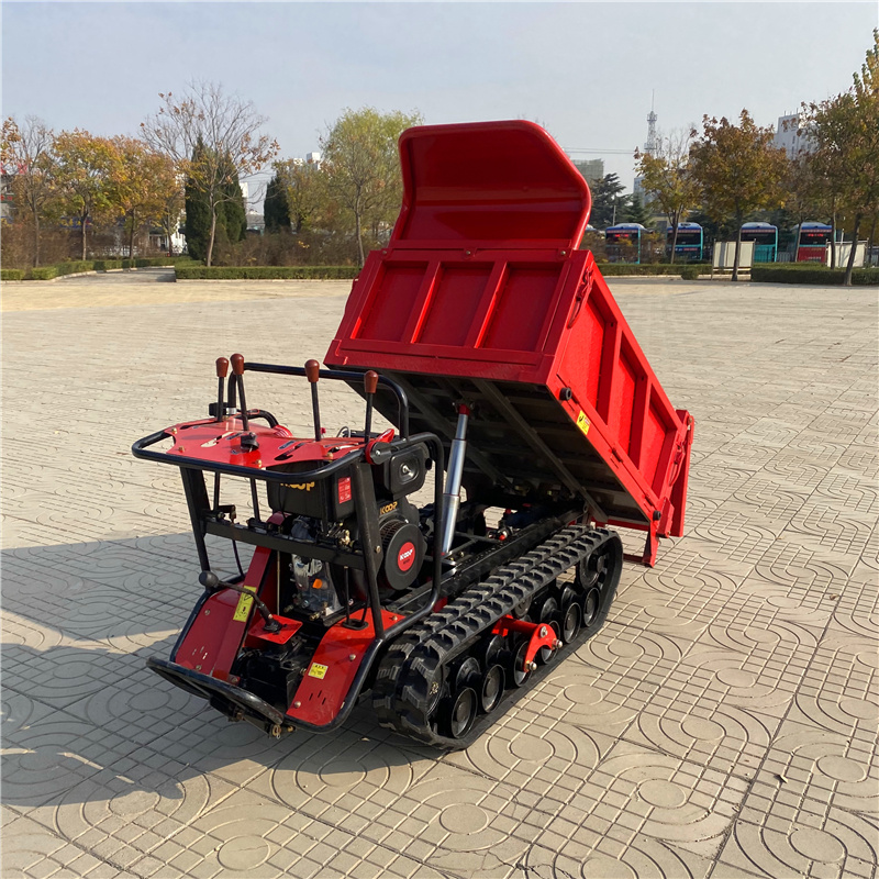 移动式柴油液压升降小型运输车果园平地运输车车间模具转