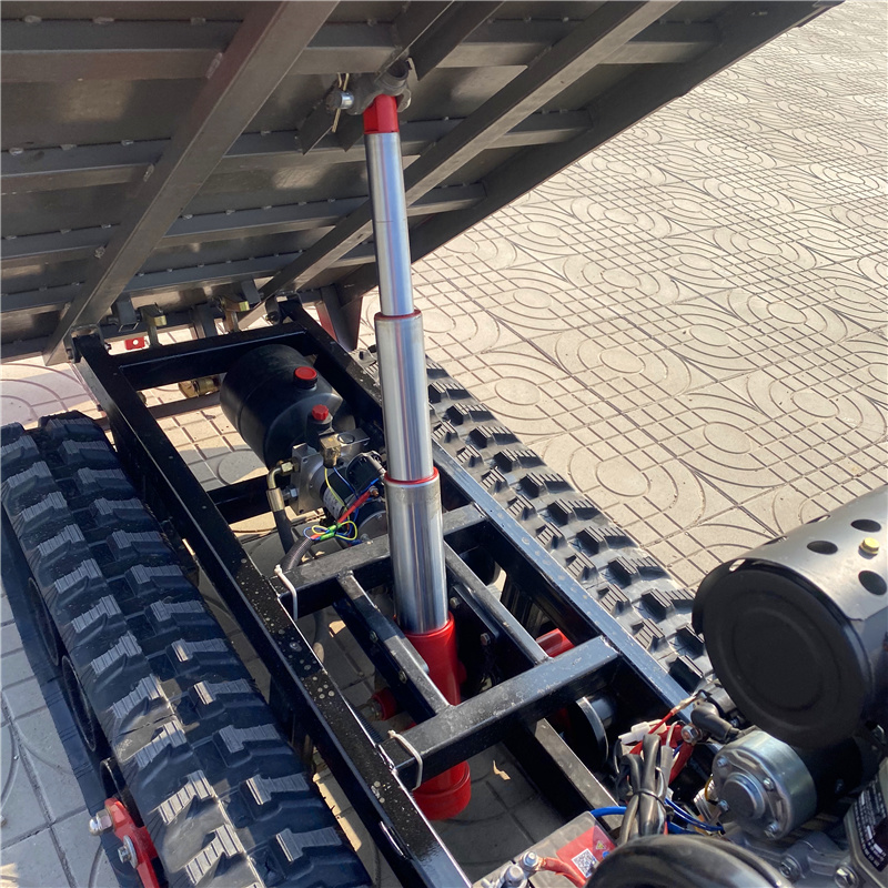 移动式柴油液压升降小型运输车果园平地运输车车间模具转