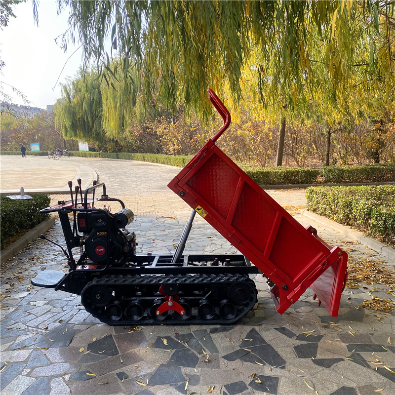移动式柴油液压升降小型运输车果园平地运输车车间模具转
