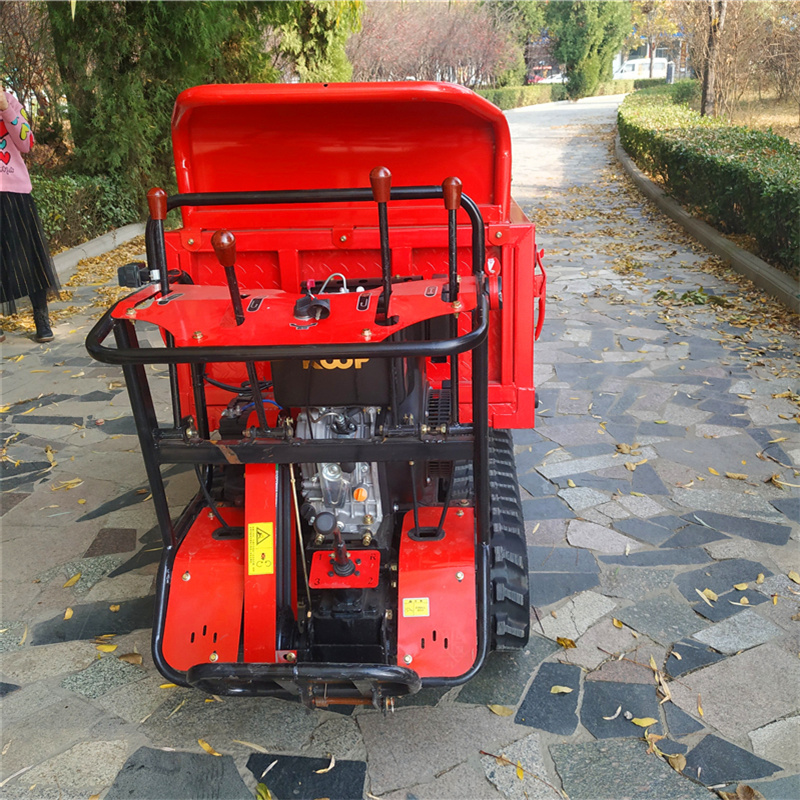 移动式柴油液压升降小型运输车果园平地运输车车间模具转