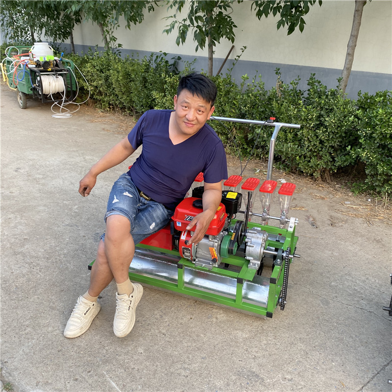 自走式白菜播种机生产加工手推播种机洋葱播种机视频