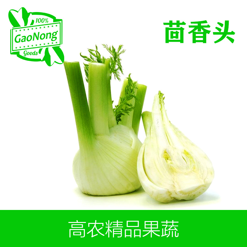 【高农果蔬】新鲜茴香头西餐配料调料用品球茎味浓沙拉茴香菜