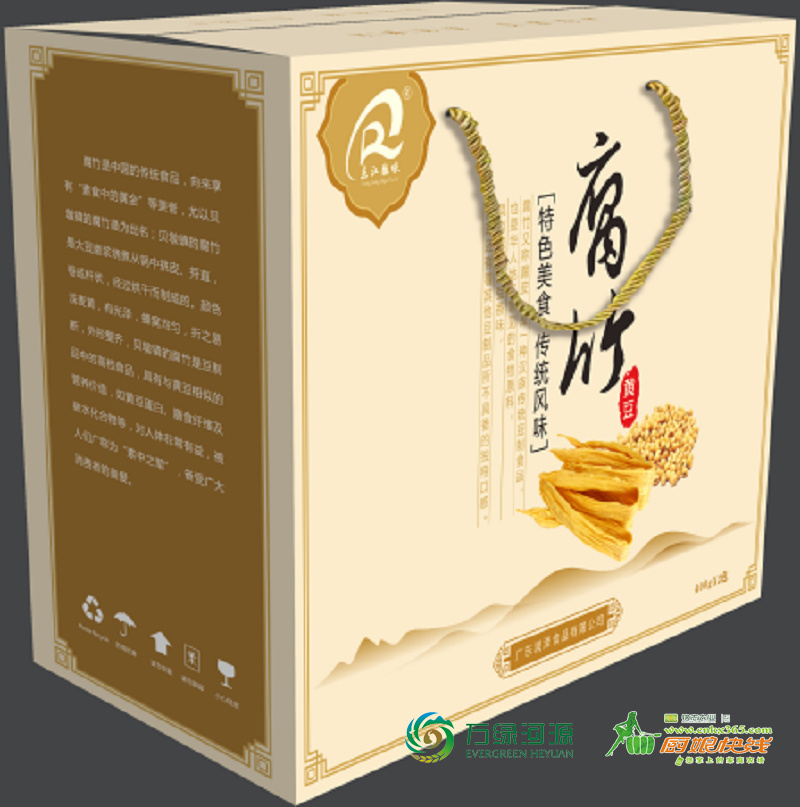 和平贝墩腐竹（400G*2/箱）