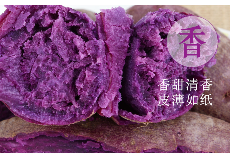 山东紫薯新鲜地瓜农家蔬菜现挖10斤软糯蜜板栗山芋小番薯