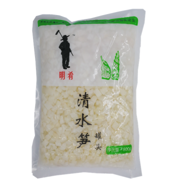 【优质食材】出口品、供货稳定按需定制清水笋丁800克