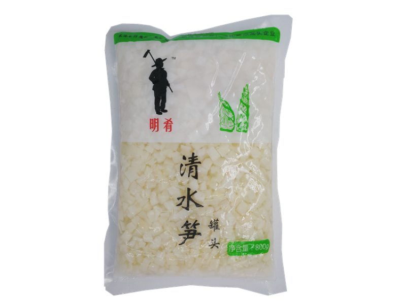 【优质食材】出口品、供货稳定按需定制清水笋丁800克