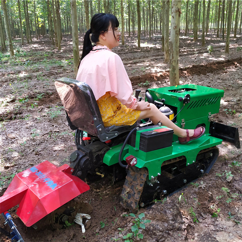 苗圃施肥开沟旋耕机35马力果园开沟机园林锄草耕地深翻