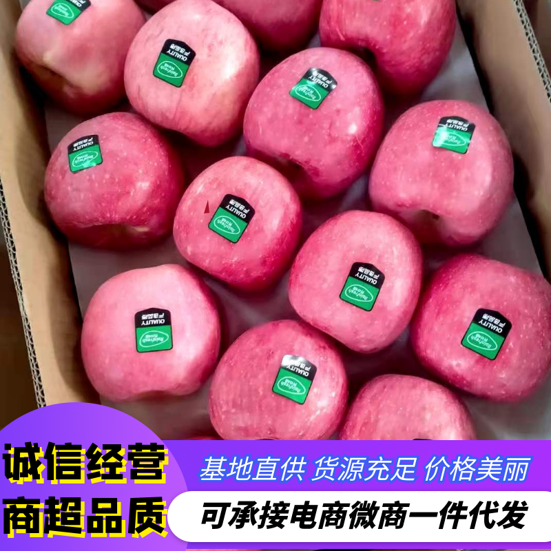 沂蒙脆甜苹果大量上市口感脆甜货源充足欢迎前来选购