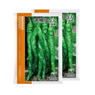 中科茂华蔬菜种子天椒105辣椒种子大果型深绿色皮薄质脆