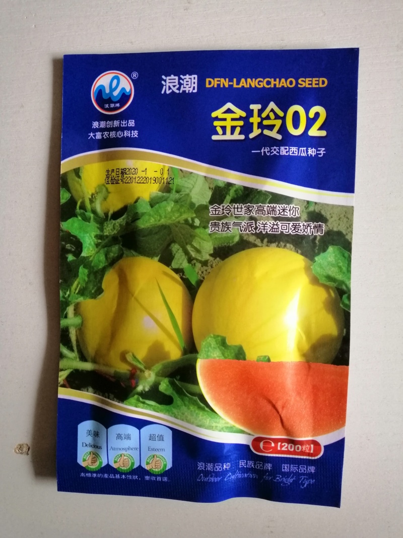 金玲西瓜种子礼品型黄皮红瓤小西瓜种籽春季大棚种植