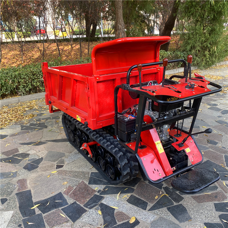 液压自卸式履带运输车小型农用履带运输车果园工矿业搬运