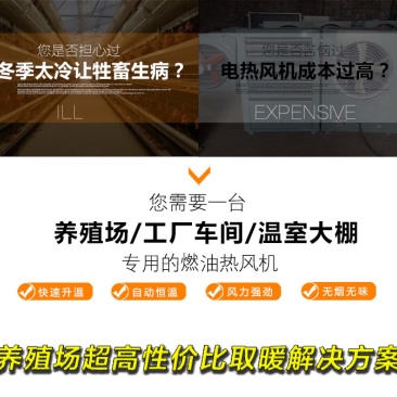 燃油控温热风炉蔬菜大棚鸡猪舍加温暖风炉养殖场升温采暖