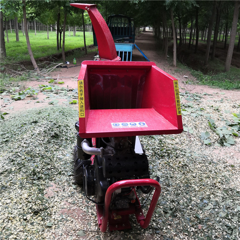 大型树枝粉碎机生产厂家柴油碎枝机碎木机园林绿化破碎机