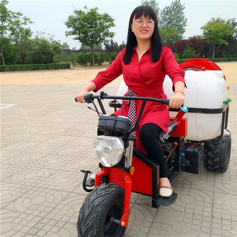 新型乘坐式桃树高效打药机风送式杀虫除蚊多功能喷雾器图片