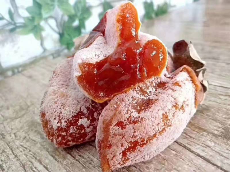陕西富平柿饼特级小包装农家正宗吊霜柿饼独立包装3斤装