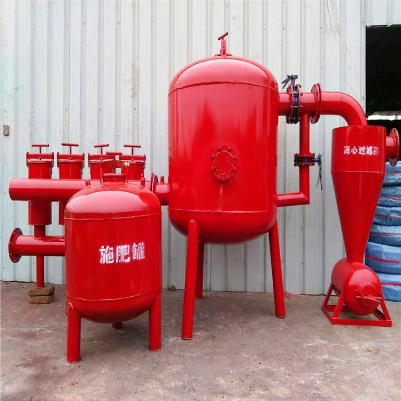 农业滴灌配套设备离心网式过滤器规格齐全烤漆工艺