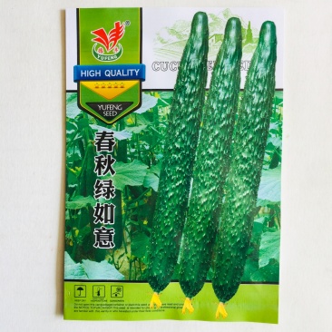 黄瓜种子长势强瓜条油亮口感好抗病高产大田用种
