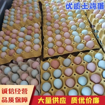 湖北省钟祥，山林放养土鸡蛋，口感好，营养丰富，食品安全，