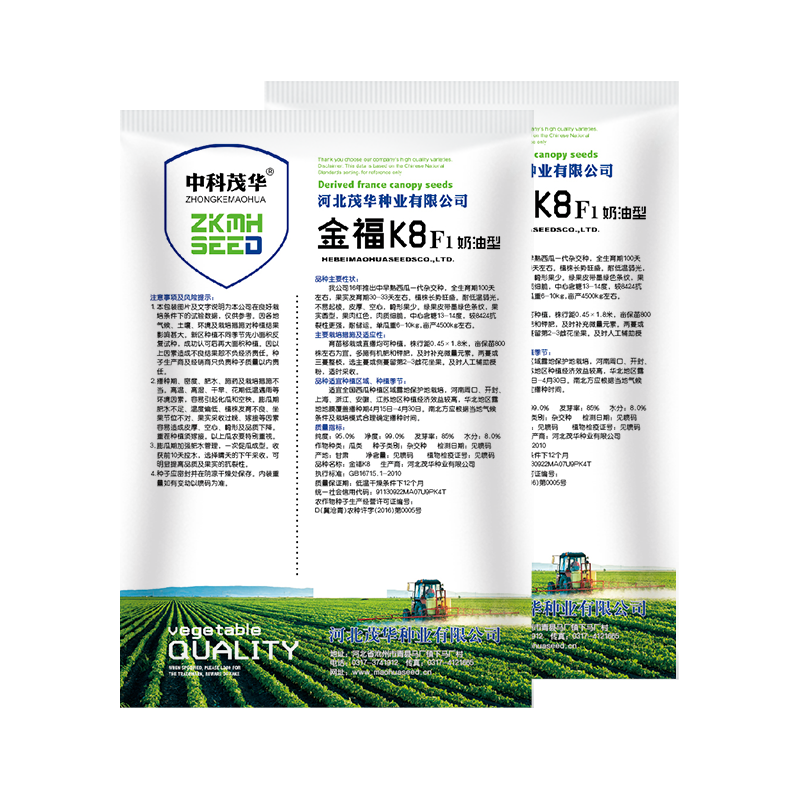 中科茂华瓜果种子礼品瓜種子金福K8果肉黄色口感好