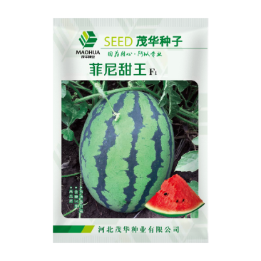 中科茂华瓜果种子盖世甜王西瓜种子高圆形大红瓤不水瓤