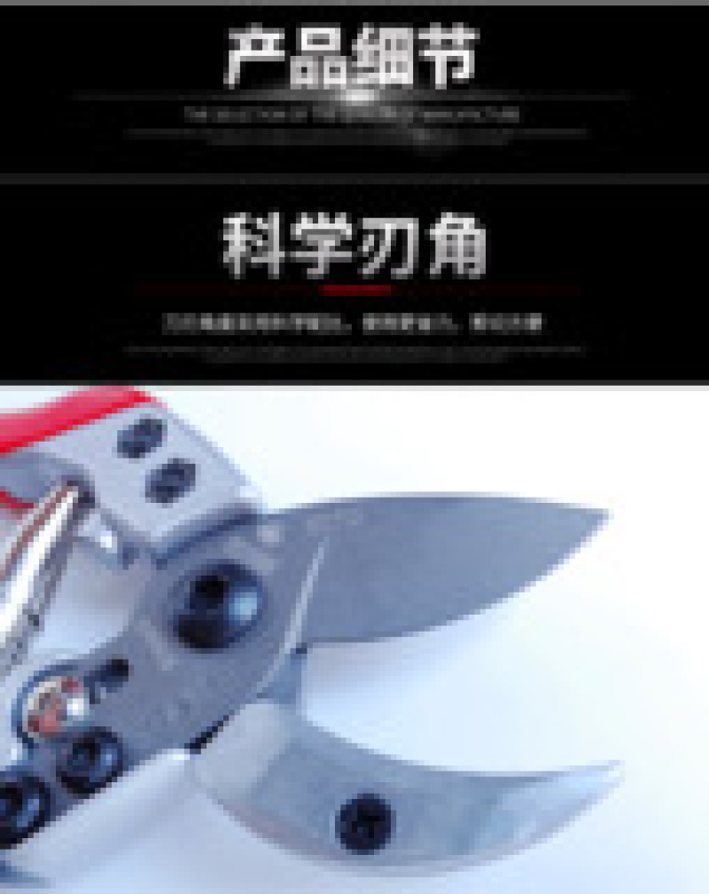 佐川田827B修枝剪果树剪省力园艺工具sk5(8寸)