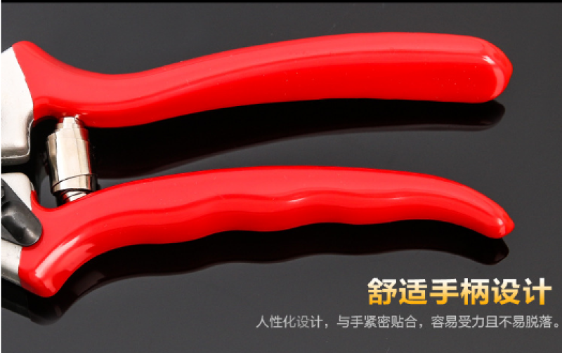 台湾730B砧板修枝剪果枝果树省力粗枝剪园林亚