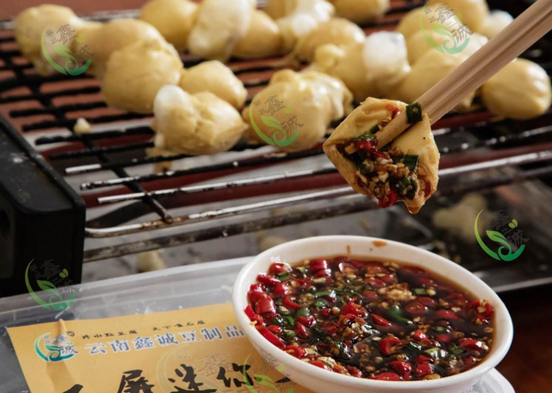 『小件起批』正宗云南石屏包浆豆腐/细嫩味道鲜美/烧烤小吃