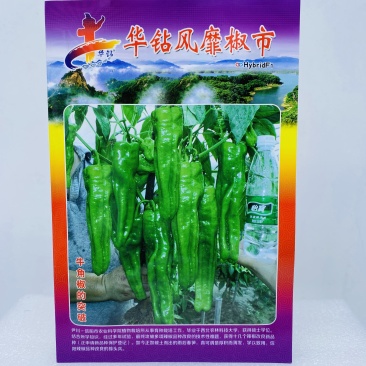 华钻风靡椒市辣椒种子大田用种现货供应。物美价廉，质量有保