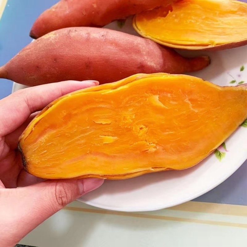 优质河南西瓜红蜜薯大量供应货源充足质优价廉支持视频看货