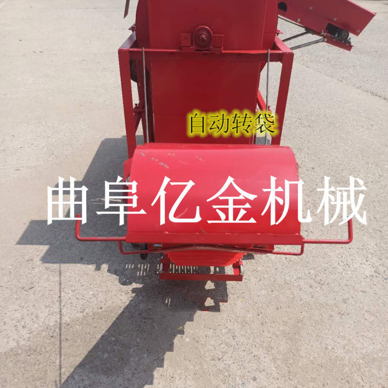 电动花生摘果机大型干湿两用花生打秧机自动喂料装袋摘果机