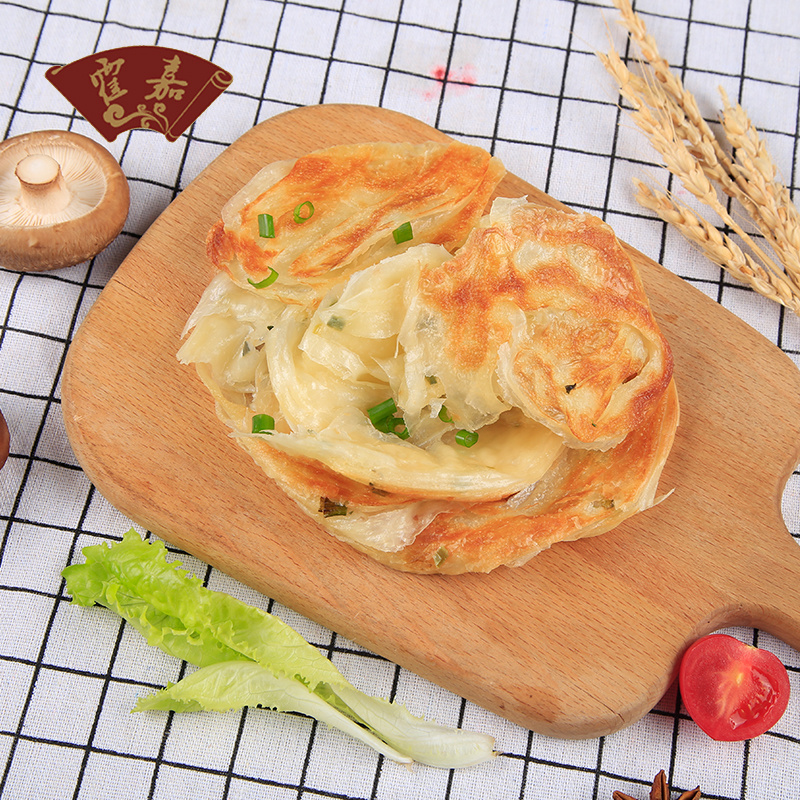 霍嘉葱油饼早餐半成品酥皮手抓饼煎饼面饼早餐半成品早点