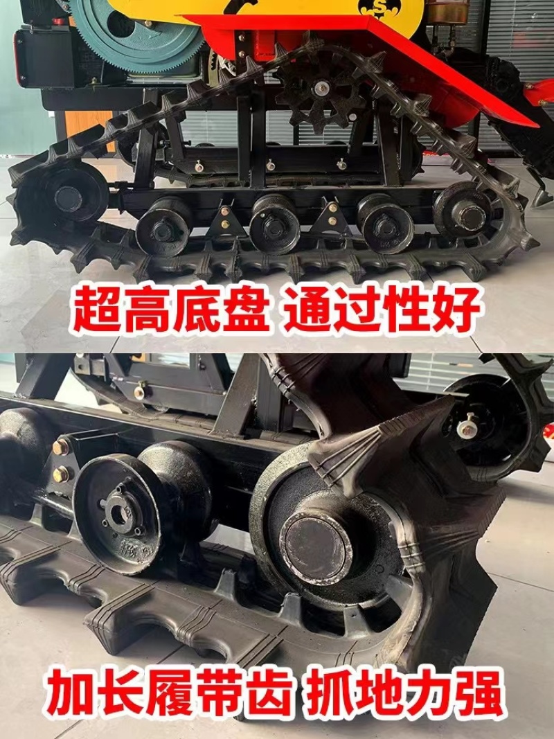 农用乘坐式旋耕机水田旱地两用旋耕机打田机