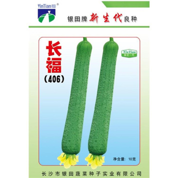 长福406丝瓜种子早熟肉丝瓜种籽清香水瓜春季农家田园爬