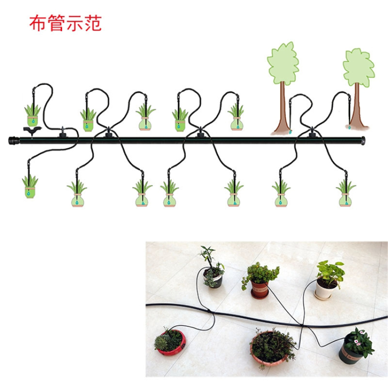 果树滴箭一进四出滴箭一进二出滴箭涌泉喷头农业灌溉