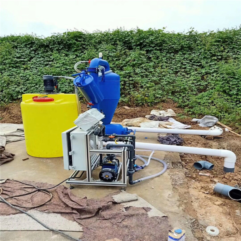 压模式离心双网过滤器节水灌溉泥砂过滤器加厚钢板