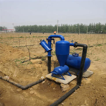安阳粮田喷灌粮食作物灌溉砂石过滤器全自动灌溉过滤器