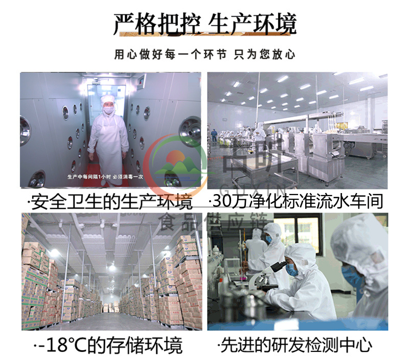 古昕供应链薄皮素包子素馅营养早餐商用加热即食整件批发