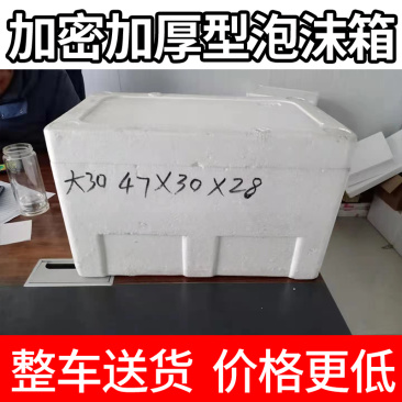 泡沫箱厂家直销大30泡沫箱，加密加厚泡沫箱批发