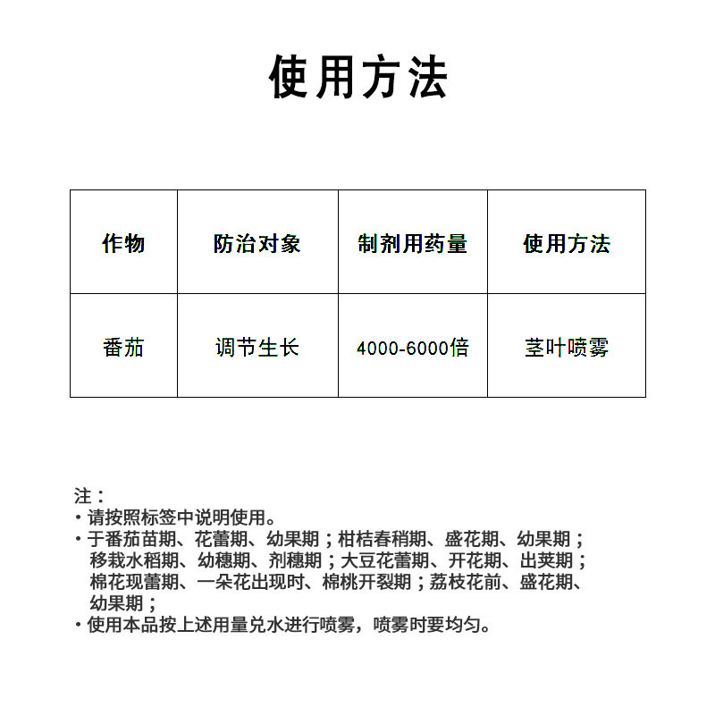 爱多收复硝酚钠花果上色促生根保花保果植物解药害