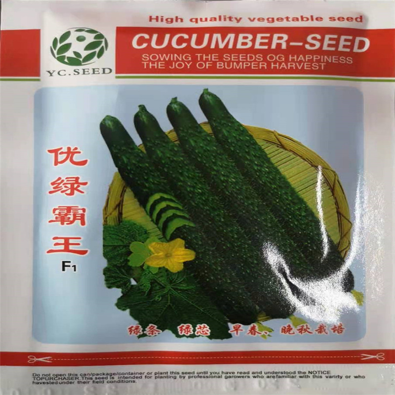 优绿霸王黄瓜种子春夏秋季播种高产绿芯蔬菜籽高产抗病