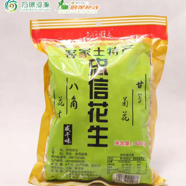 忠信咸干花生400G/包