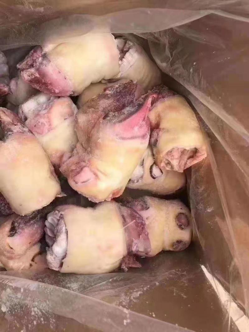 火烧毛牛脚掌。一亩田**